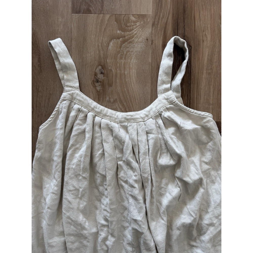 Hunter & Browner Linen/‎ Rayon Romper Size Xs Boho Cottagecore - Picture 2 of 5